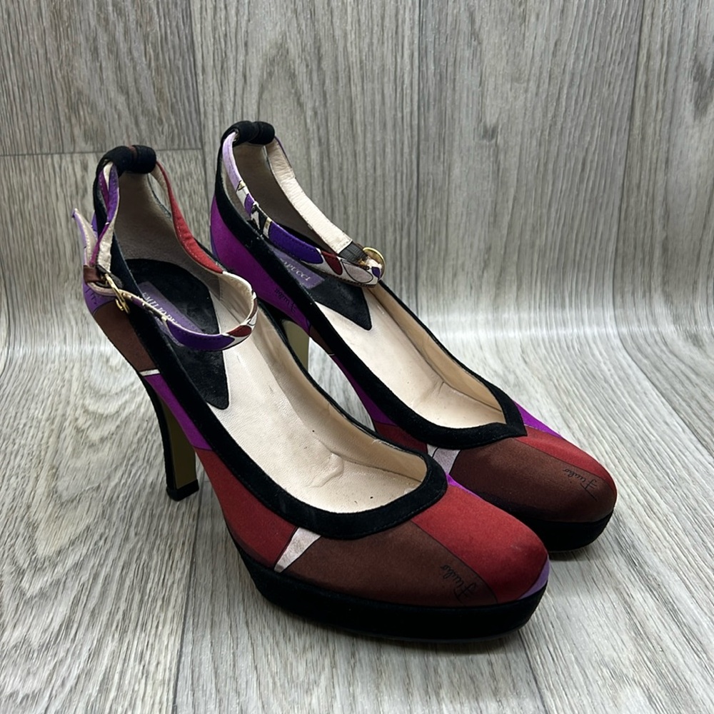 Emilio Pucci Multicolor Heels